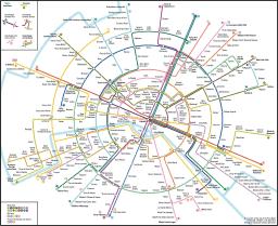 Párizsi metróhálózat