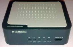 Thomson kábelmodem, a fent emlegetett.