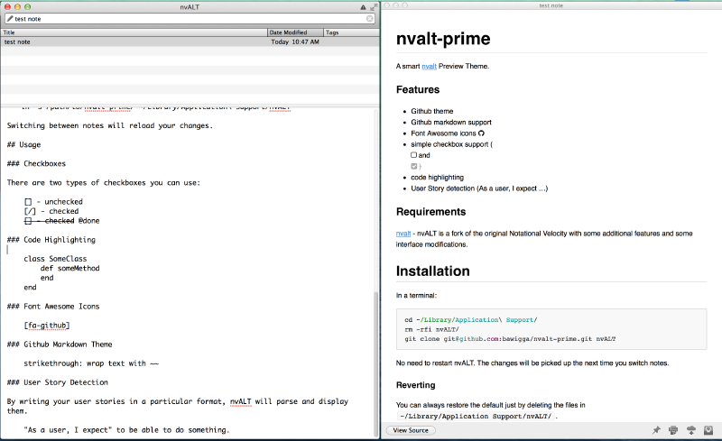 simplenote tags notational velocity