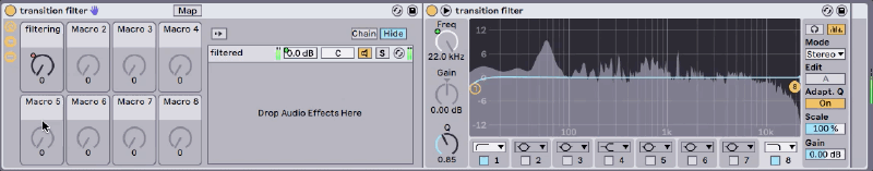Transition filter (click to see how it works)